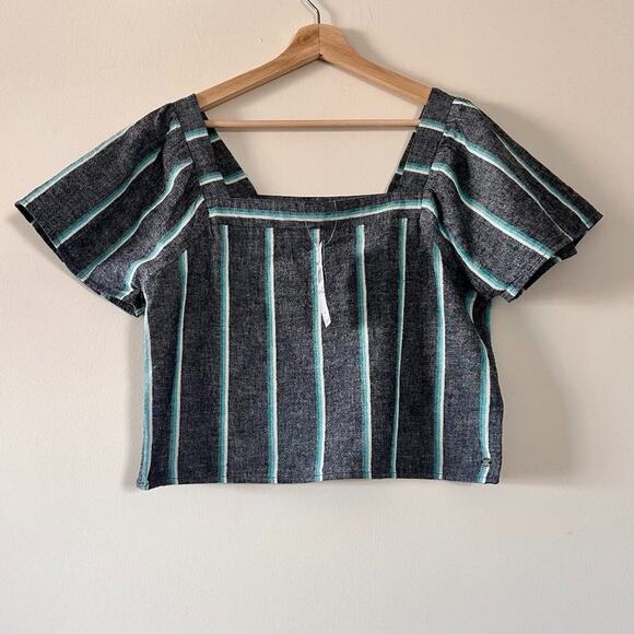 New super cute ROXY top size xl - cotton/linen - Picture 1 of 4